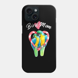 Parrot Bird Mom - Macaw Watercolor Phone Case