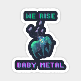 WE RISE - Baby Metal Magnet