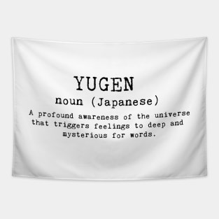 YUGEN (Japanese) Tapestry