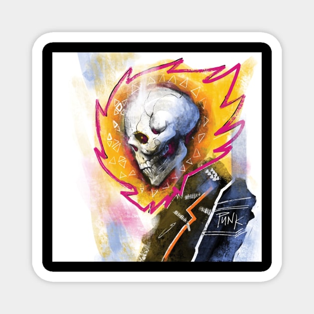 Ghostrider Magnet by MikeKevan