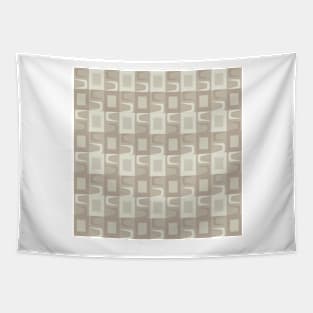 Mid Century Modern Pattern Tapestry