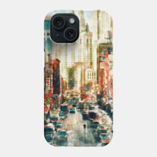 Winter in Chinatown - New York Phone Case