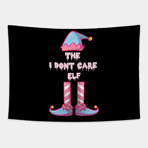 Pastel Goth Christmas Elf Kawaii Gothic Sarcastic Eboy Egirl Tapestry by TellingTales