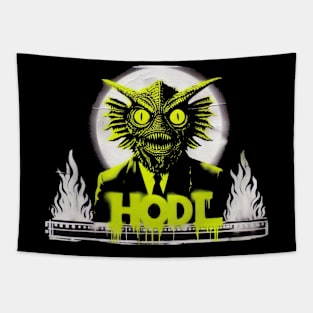 HODL monster Tapestry