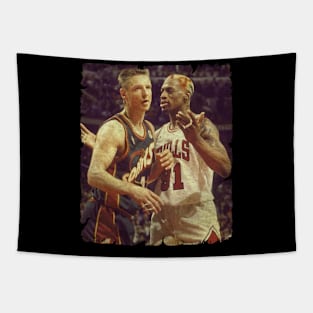 Detlef Schrempf vs Dennis Rodman Tapestry