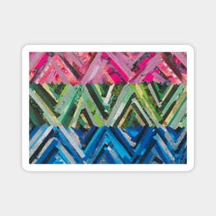 Polysexual Flag Collage Magnet