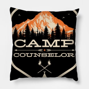 Camp Counselor design - Camp Staff print product Pillow