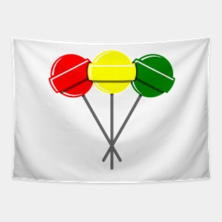 Lollipop Stop Light Tapestry