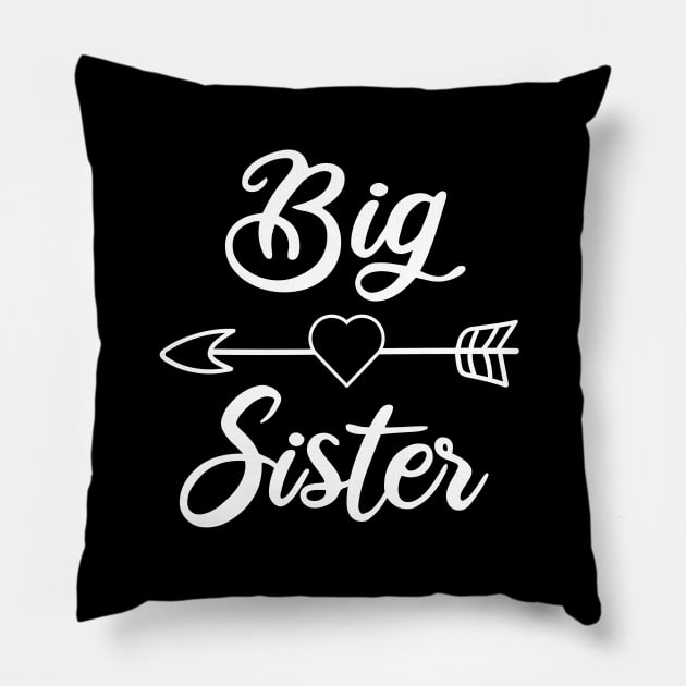 Cute Big Sister Pillow by Lulaggio