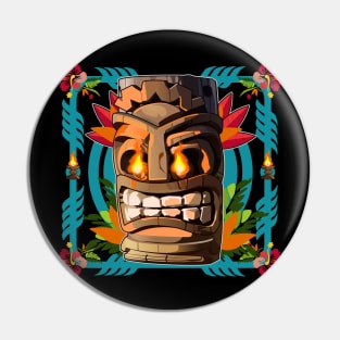 Tiki Hawaiano Pin