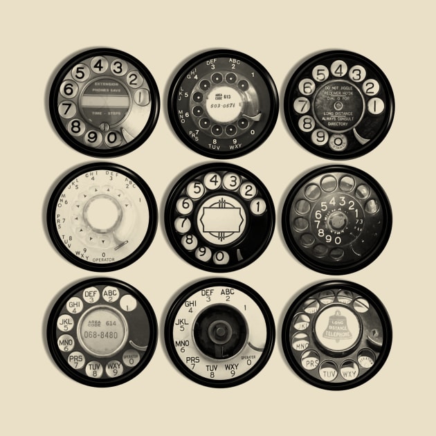 Rotary Dial Collection by WHITE ANGEL STUDIO