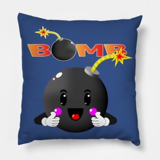 bomb cartoon Pillow