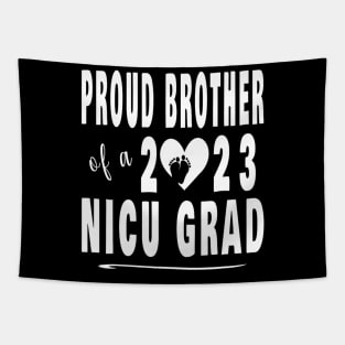 Proud Brother 2023 NICU Graduate Tapestry