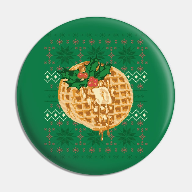 Jolly Waffles Pin by Hillary White Rabbit