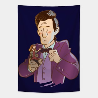 Eleventh Doctor and pocket companion Tapestry