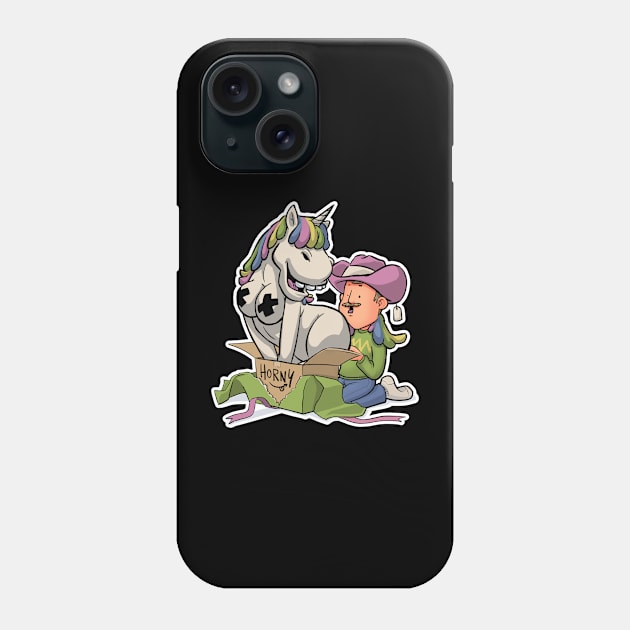 Horny Surprise v1 Phone Case by MBGraphiX