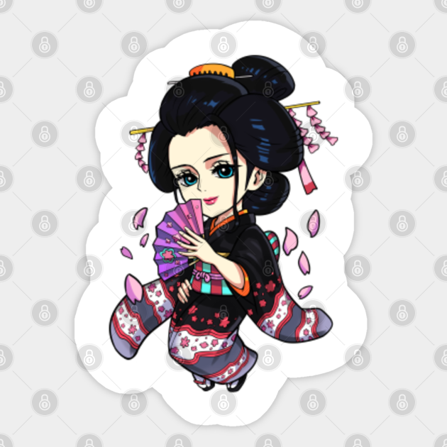 Nico Robin One Piece Wano Country Nico Robin Sticker Teepublic