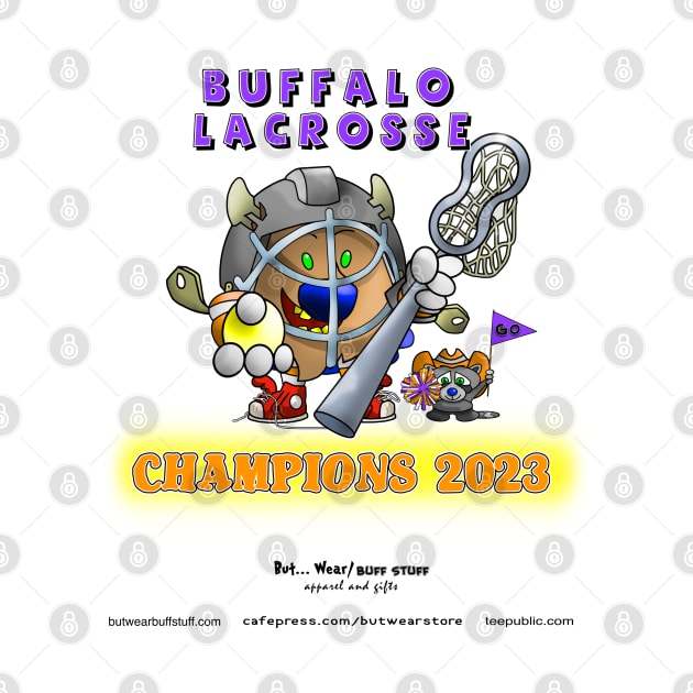 Buffalo Lacrosse by McCullagh Art