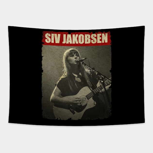 Siv Jakobsen - NEW RETRO STYLE Tapestry by FREEDOM FIGHTER PROD