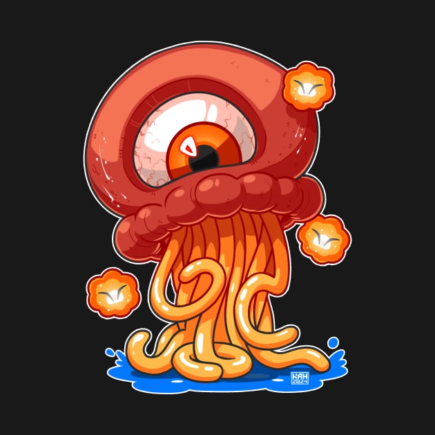 Queen Jellyfish by MrHinkleDraws