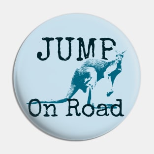 Jump On Road Pin