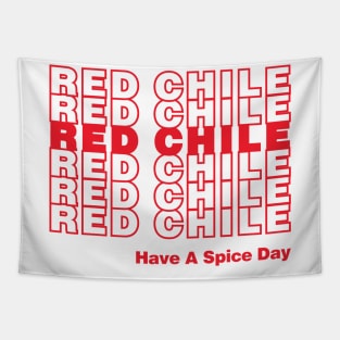 Red Chile Day Tapestry