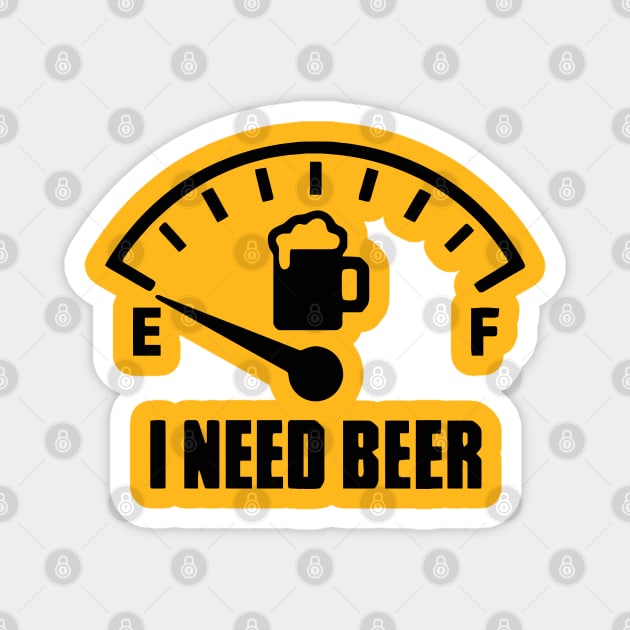 Need For Beer Magnet by GloriousWax