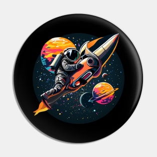 Galaxy Traveler Pin