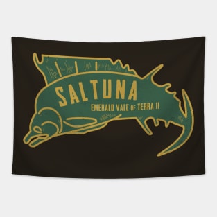 Saltuna Cannery Logo | The Outer Worlds Logo Tapestry