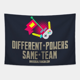 Different Powers Same Team Tee 2 Tapestry