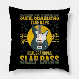 Real Grandpas Slap Bass Pillow