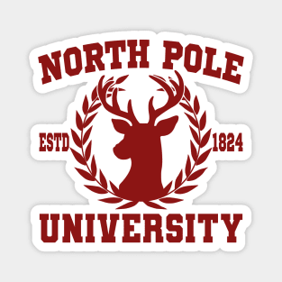 North Pole University Magnet