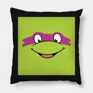 Donatello TMNT Mask Design, Artwork, Vector, Graphic Pillow