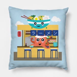 Tako Noodle Bar Pillow