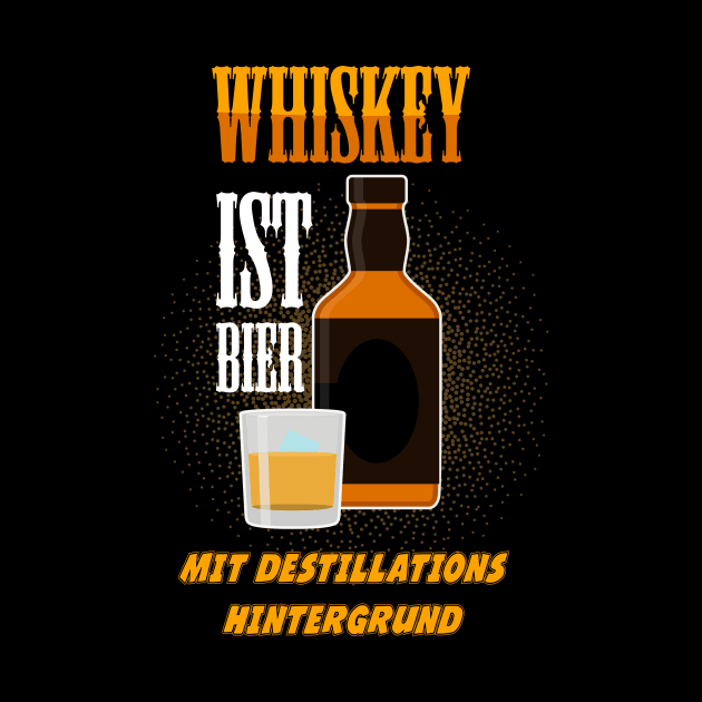 WHISKY IST BIER MIT DESTILLATIONS HINTERGRUND by Diannas