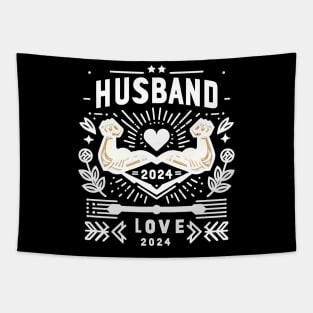 Husband Est. 2024 Tapestry