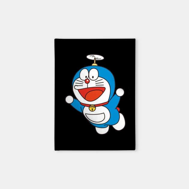  doraemon fly  Doraemon Fly  Zeszyty TeePublic PL