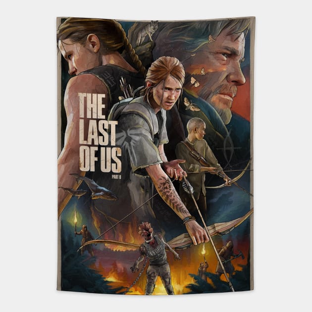 The Last of Us Tapestry by TwelveWay