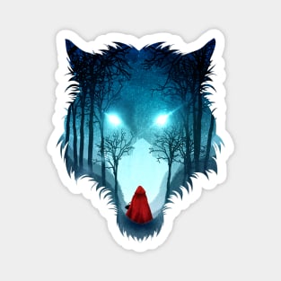 Big Bad Wolf Magnet