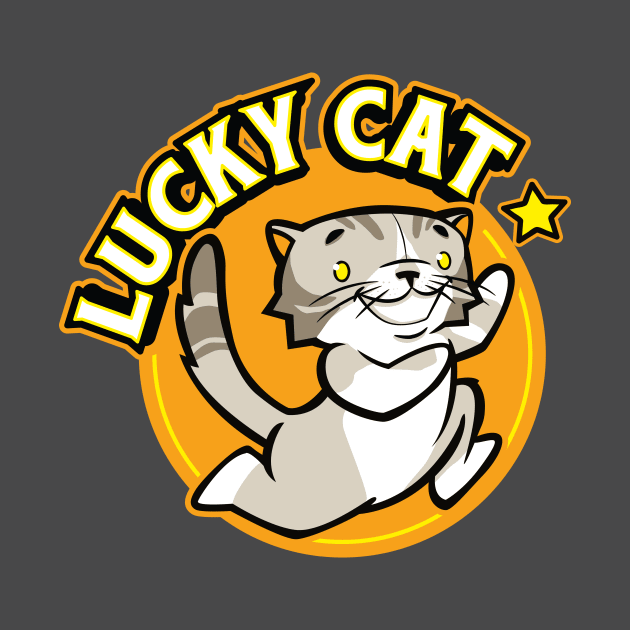 Lucky Cat! by Mattocks Design