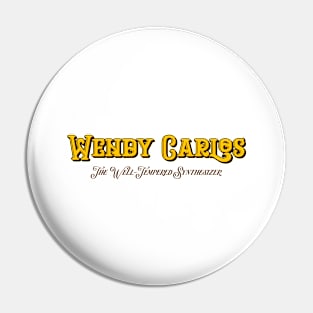 Wendy Carlos The Well-Tempered Synthesizer Pin