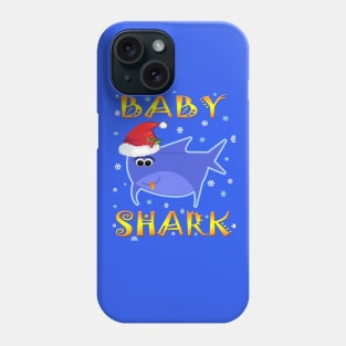 Christmas Baby Shark Funny Design Gift Idea Phone Case