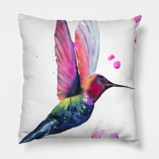 Hummingbird Pillow