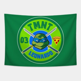 TMNT Leonardo Crest Tapestry