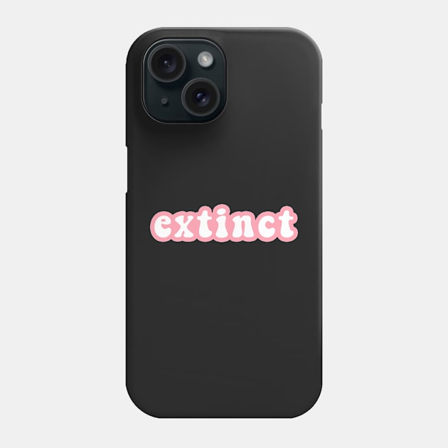 Extinct Phone Case by CityNoir