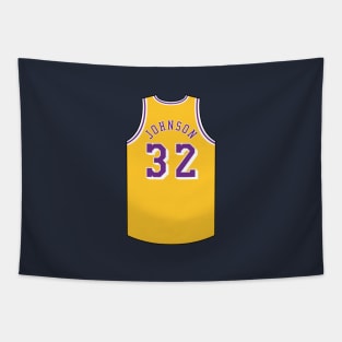 Magic Johnson Los Angeles Jersey Qiangy Tapestry