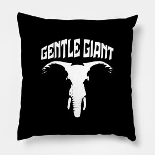 African Elephant Face | Gentle Giant Pillow