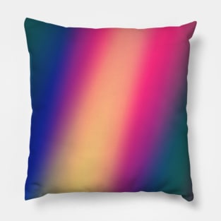 blue green red yellow  texture abstract design Pillow