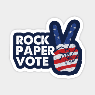 ROCK PAPER VOTE Magnet