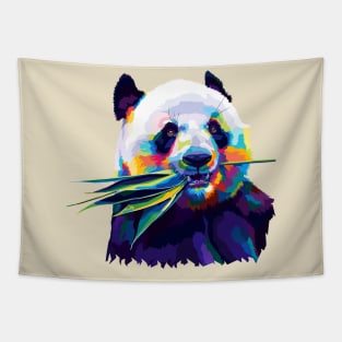 Panda Pop Art Tapestry